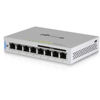 Ubiquiti Networks U-8-60W Unifi Switch Managed 8-Port PoE+ Gigabit Switch