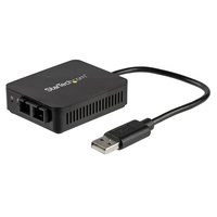 StarTech USB 2.0 to Fiber Optic Converter - 100BaseFX SC US100A20FXSC