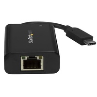 StarTech USB-C Gigabit Ethernet Network Adapter with PD Charging - US1GC30PD