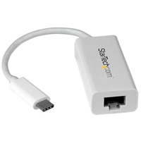 StarTech USB-C to Gigabit Network Adapter - White US1GC30W