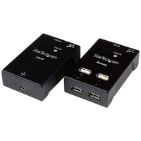 StarTech 4 Port USB 2.0-Over-Cat5-or-Cat6 Extender, Up to 165ft (50m) - USB2004EXTV