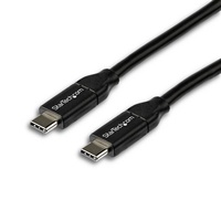 StarTech 2m USB C to USB C Cable w/ 5A PD, USB 2.0 USB-IF Certified - USB2C5C2M