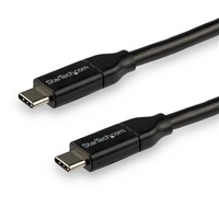 StarTech 3m USB C to USB C Cable w/ 5A PD, USB 2.0 USB-IF Certified - USB2C5C3M