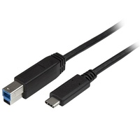 StarTech 2m (6 ft) USB C to USB B Cable, M/M, USB 3.0 - USB315CB2M