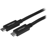 StarTech 2m 6ft USB C Cable w/ 3A Power Delivery, USB 3.0 Certified - USB315CC2M