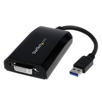 StarTech Connect a DVI display through SuperSpeed USB 3.0, for an accelerated external multi-monitor solution at resolutions up to 2048x1152 USB32DVIP