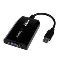 StarTech Connect a VGA monitor or projector through USB 3.0, for an external multi-monitor solution at resolutions up to 1920x1200 USB32VGAPRO
