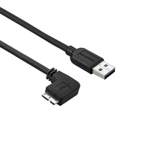 StarTech Slim Micro USB 3.0 Cable M/M - Left-Angle Micro-USB - 20in
