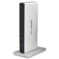 StarTech Dual-Monitor USB 3.0 Docking Station with DVI and Vertical Stand USB3SDOCKDD