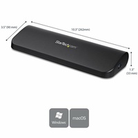 StarTech Dual Monitor USB 3.0 Docking Station, HDMI & DVI/VGA, TAA - USB3SDOCKHDV