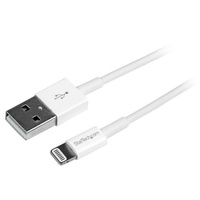 StarTech 90cm White Slim Lightning to USB Cable