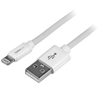 StarTech 1.5m White 8-pin Lightning to USB Cable - USBLT2MW