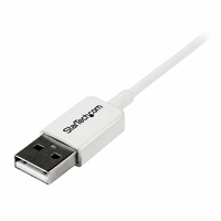 StarTech 1m White Micro USB Cable, A to Micro B - USBPAUB1MW