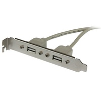 StarTech 2 Port USB A Slot Plate Adapter - USBPLATE