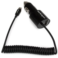 StarTech Dual Tablet Car Charger, 2 port Micro USB & USB, 21W / 4.2A - USBUB2PCARB