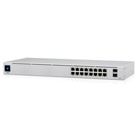 Ubiquiti USW-16-POE UniFi 16-port Managed Switch - 8 PoE+ 8 Gigabit Ethernet with 2x SFP - 60W 