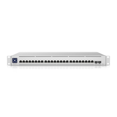 Ubiquiti Switch Enterprise 24x10GbE Ports, 2x 25G SFP28 Ports, Managed Layer 3 Switch