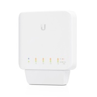 Ubiquiti USW Flex - Managed, Layer 2 Gigabit switch with auto-sensing 802.3af PoE support.