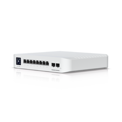 Ubiquiti USW-PRO-8-POE UniFi 8-port, Layer 3 switch with PoE+ and PoE++ output(120W)