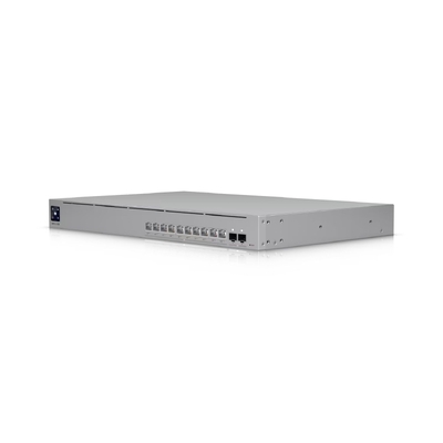 Ubiquiti Pro XG 10 PoE, 1U,Professional-grade 10-port, Layer 3 Etherlighting PoE+++ Switch,(10) 10 GbE and (2) 10G SFP+ Ports