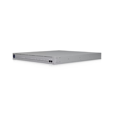 Ubiquiti Pro XG 24 PoE, Professional-grade, 24-port Layer 3 Etherlighting, PoE+++ Switch,(16) 10 GbE, (8) 2.5 GbE, (2) 25G SFP28 Port