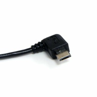 StarTech 90cm USB to Right Angle Micro USB Cable - UUSBHAUB3RA
