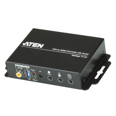 ATEN VC182-AT-U VGA/Audio to HDMI Converter with Scaler