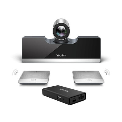 Yealink VC500-MIC-VCH VC500 Codec, VCH51 Sharing Box, Two CPW90 Wireless Microphones