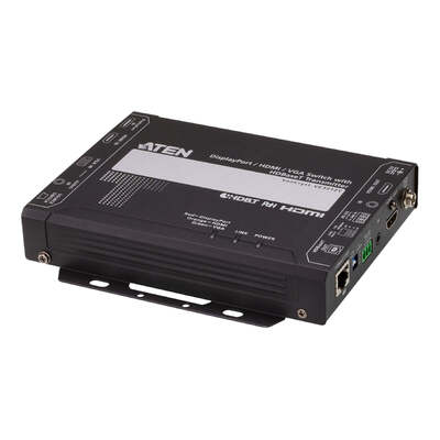 ATEN VE3912T-AT-U DisplayPort / HDMI / VGA Switch with HDBaseT Transmitter (PoH  PD)