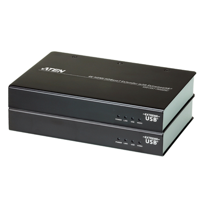 ATEN VE813A-AT-U 4K HDMI HDBaseT Extender with ExtremeUSB® (4K@100m) (HDBaseT Class A)