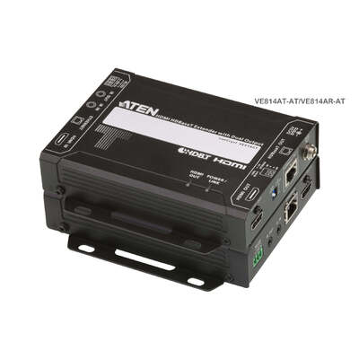 ATEN VE814A-AT-U HDMI HDBaseT Extender with Dual Output (4K@100m) (HDBaseT Class A)