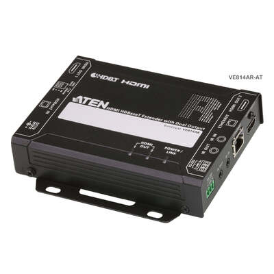 ATEN VE814AR-AT-U HDMI HDBaseT Receiver with Dual Output (4K@100m) (HDBaseT Class A)