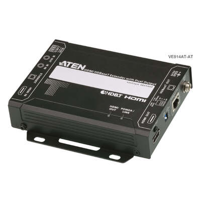 ATEN VE814AT-AT-U HDMI HDBaseT Transmitter with Local Output (4K@100m) (HDBaseT Class A)