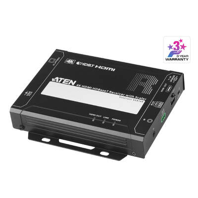 ATEN VE816R-AT-U 4K HDMI HDBaseT Receiver with Scaler (4K@100m) (HDBaseT Class A)