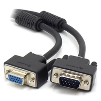 ALOGIC 5m VGA/SVGA Premium Shielded Monitor Extension Cable With Filter Male to Female VGA-MF-05