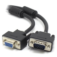 Alogic 10m VGA/SVGA Premium Shielded Monitor Extension Cable With Filter (M/F)
