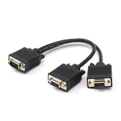 Alogic One HD15 Male to Two HD15 Female SXGA Monitor Y Cable (M/2xF)