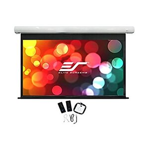 ELITE SCREENS 180 MOTORISED 1610 PROJECTOR SCREEN IR & RF CONTROL RJ45 12V TRIGGER & SWITCH VMAX2