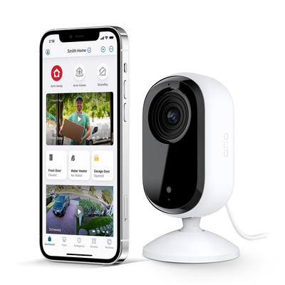 Arlo Essential Indoor Security Camera 2K (VMC3060-100AUS)