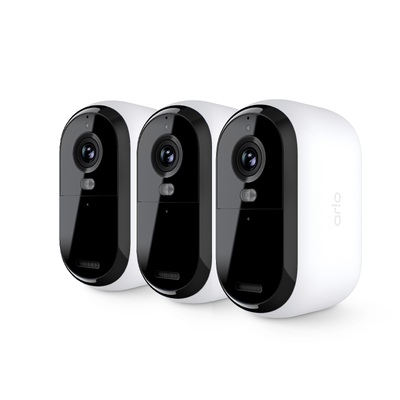 Arlo Essential 2K Outdoor Security Camera – (3 Pack) - VMC3350-100AUS