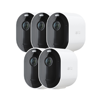 Arlo Pro 5 2K Spotlight Wire-Free Camera, 5 Pack - VMC4560P