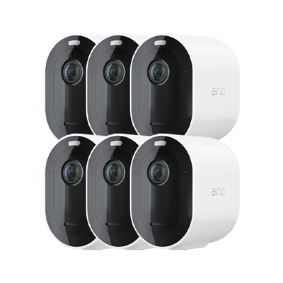 Arlo Pro 5 2K Spotlight Wire-Free Camera, 6 Pack - VMC4660P
