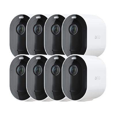 ARLO PRO 4 2K SPOTLIGHT 8 CAMERA PACK