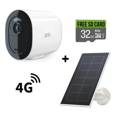 Arlo Go 2 Mobile HD Security Camera VML2030 | LTE/Wi-Fi Connectivity with Solar Pannel