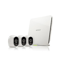 NETGEAR VMS3330 Arlo Wire-Free HD Camera Security System with 3 HD Cameras