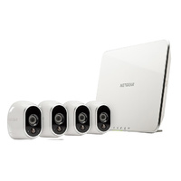 NETGEAR VMS3430 Arlo Wire-Free HD Camera Security System with 4 HD Cameras