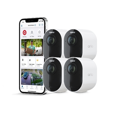 Arlo Ultra 2  4k UHD 4 Wire-free Security Camera & Smart Hub - VMS5440