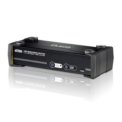 ATEN VS1504T-AT-U 4-Port VGA/Audio/RS-232 Cat 5 Splitter
