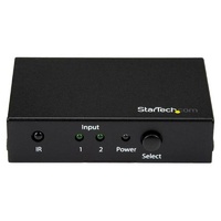 StarTech 2x1 HDMI Video Switch, 4K60, HDMI Video Switcher, 4K 60Hz - VS221HD20