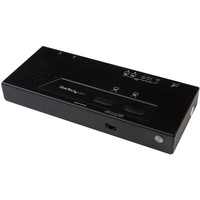 StarTech 2x2 4K HDMI matrix switch with fast switching & auto-sensing - VS222HD4K